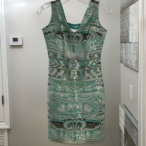 Alberto Makali Sequin Mini Dress - Size M